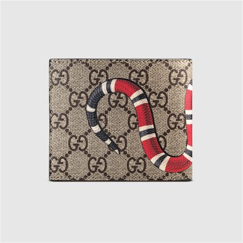 gucci snake wallet inside|Gucci snake wallet men's.